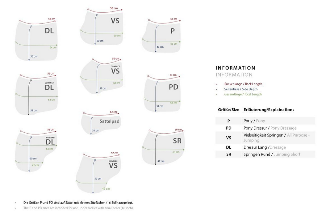ESKADRON INFO SIZE GUIDE 24  Größentabelle